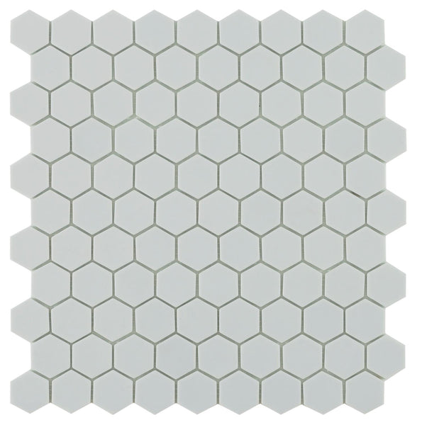 By Goof mozaiek hexagon light grey 3,5x3,5cm