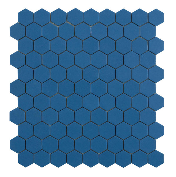 Mozaiek Tegels Hexagon Marine Blue 3,5x3,5cm
