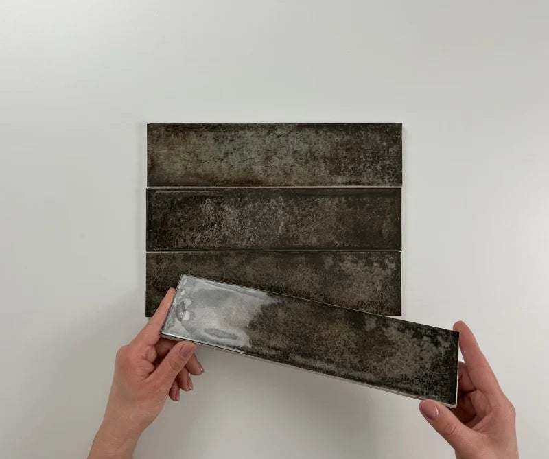 Alchimia Antracite 7,5x30 wandtegels