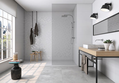 Nexus White 60x60 rett vloertegels / wandtegels