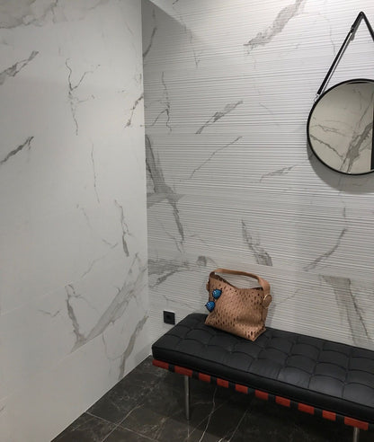 Statuario mat 40x120 rett wandtegels