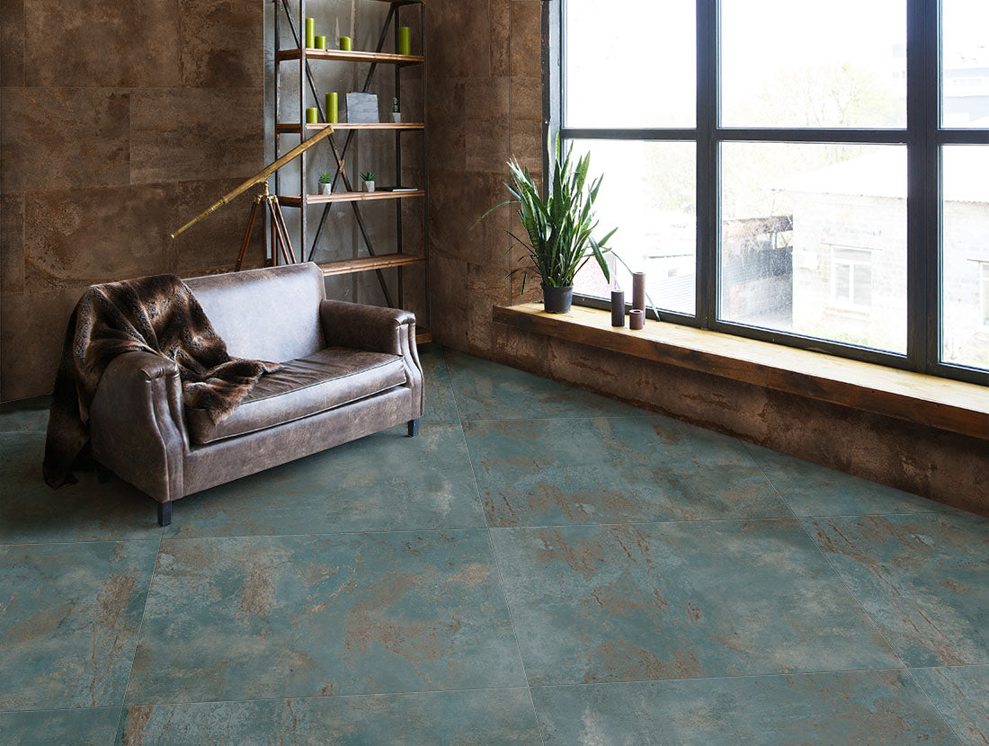 Flatiron Jeko 60x60 rett vloertegel / wandtegel