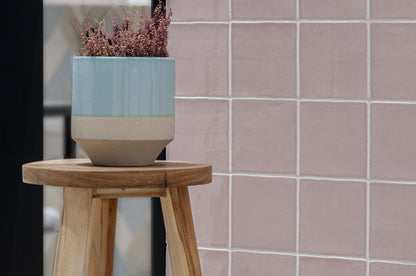 Oud Hollandse witjes Roze 13x13