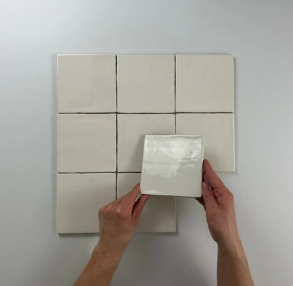 Oud Hollandse witjes Ivoor 13x13