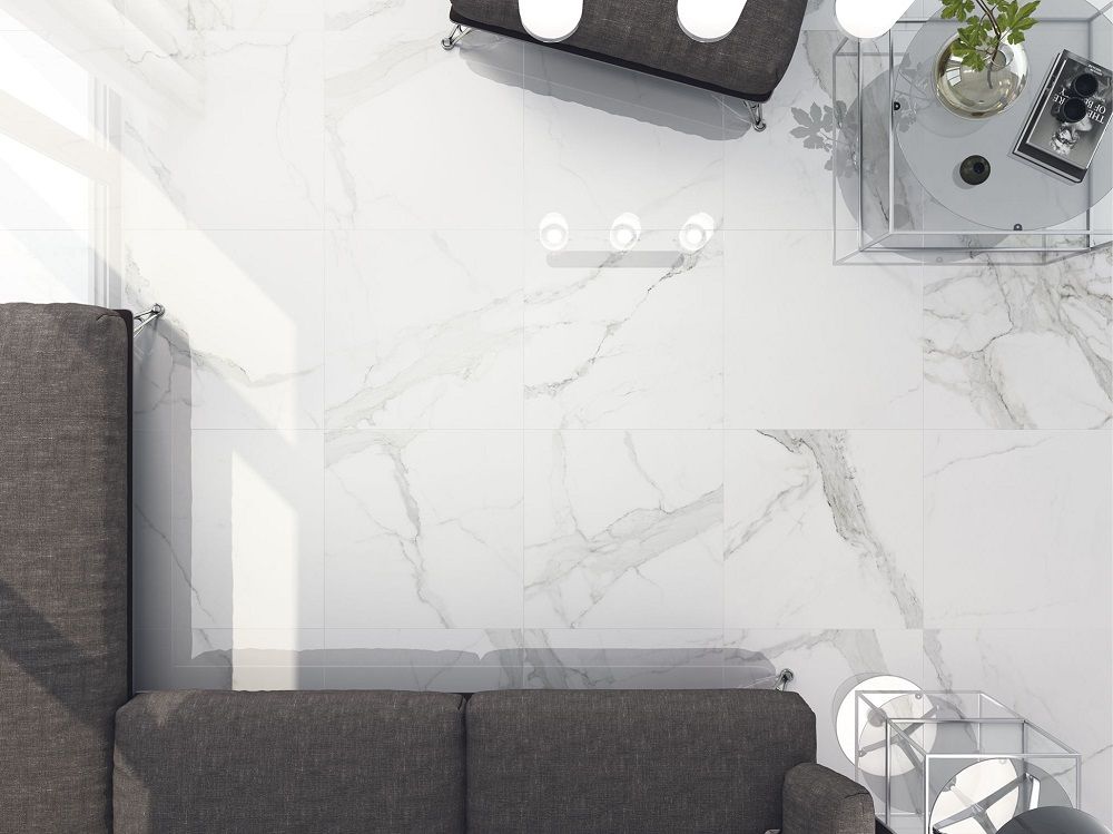 Statuario glans 60x60 rett vloertegels / wandtegels | Sanitairwinkel ...