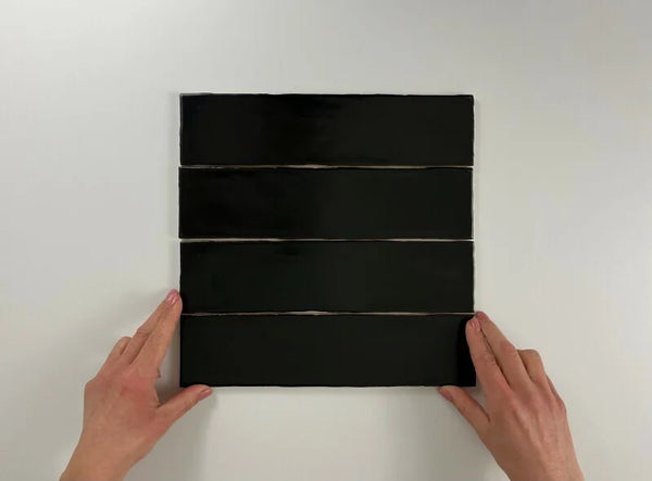 Colonial Black mat 7,5x30 wandtegels