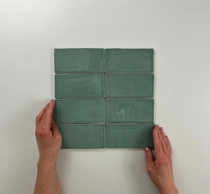 Atlas Jade Brillo 7,5x15 wandtegels