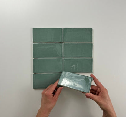 Atlas Jade Brillo 7,5x15 wandtegels