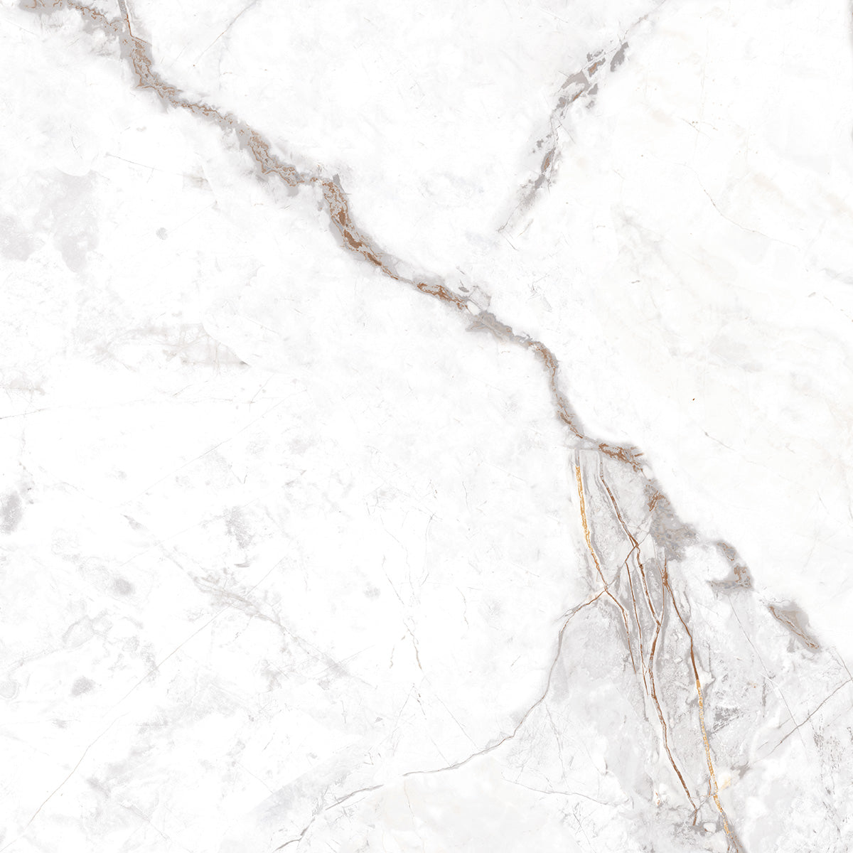 Golden Age White 60x60 rett vloertegel / wandtegel