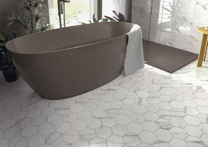 Hexagon Ducale Mat 15x17