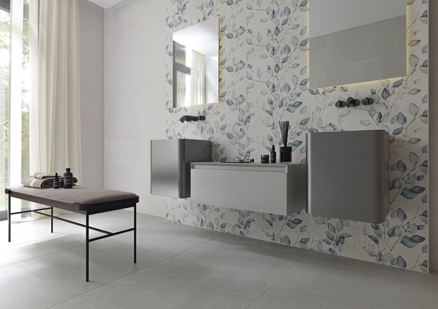 Vloertegel Alure White 75x75 rett