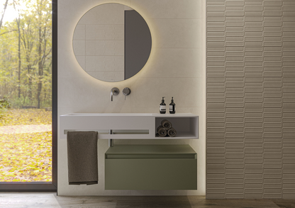 Wandtegel Alure Ivory 25x50