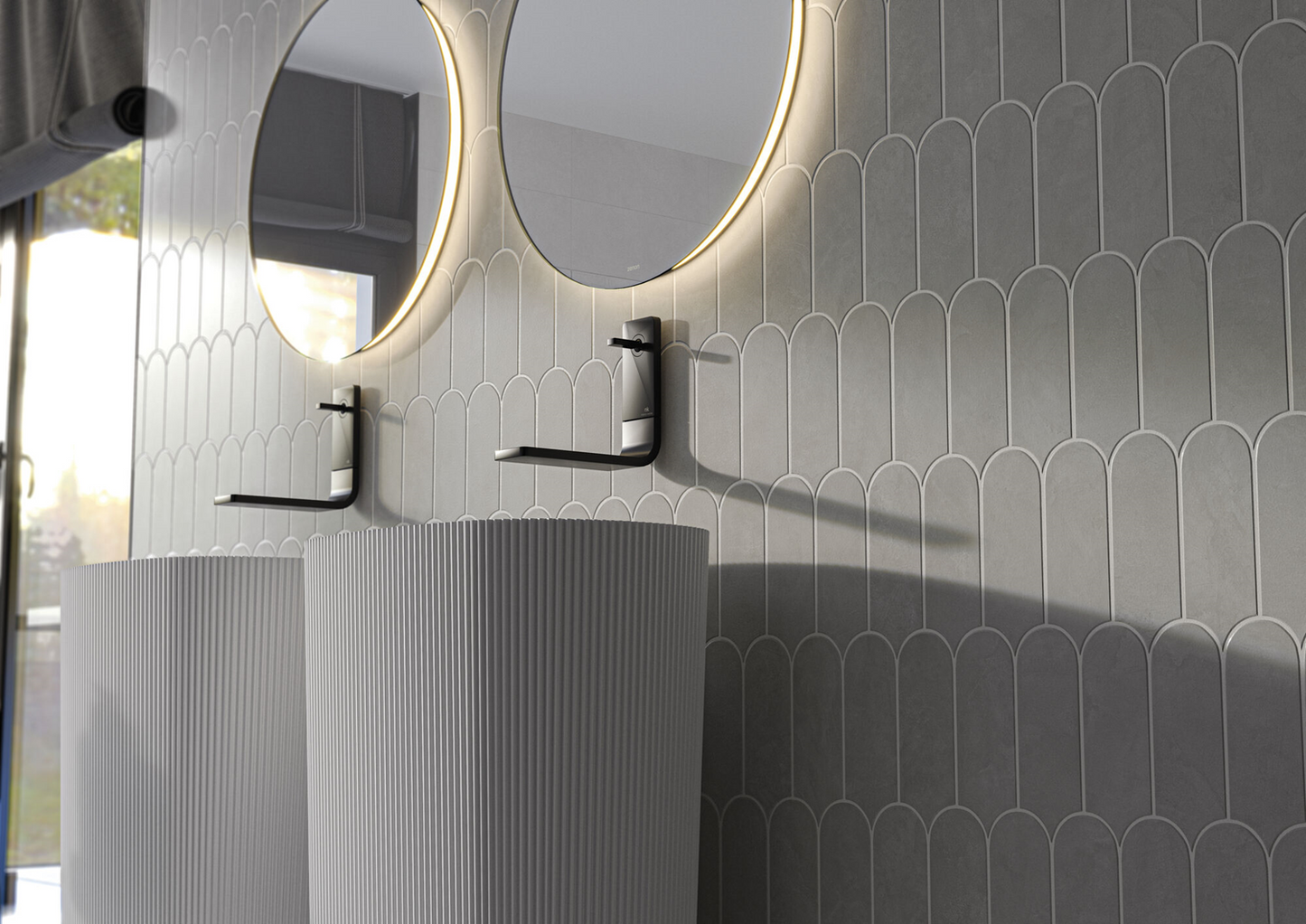 Wandtegel Alure Plomb visschub 8x21,5