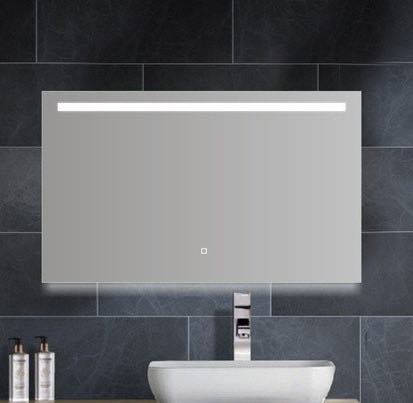 Aras dimbare LED condensvrije spiegel 1000x600