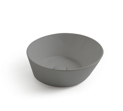 Mees Design Opbouw Waskom Rond Mat Grijs