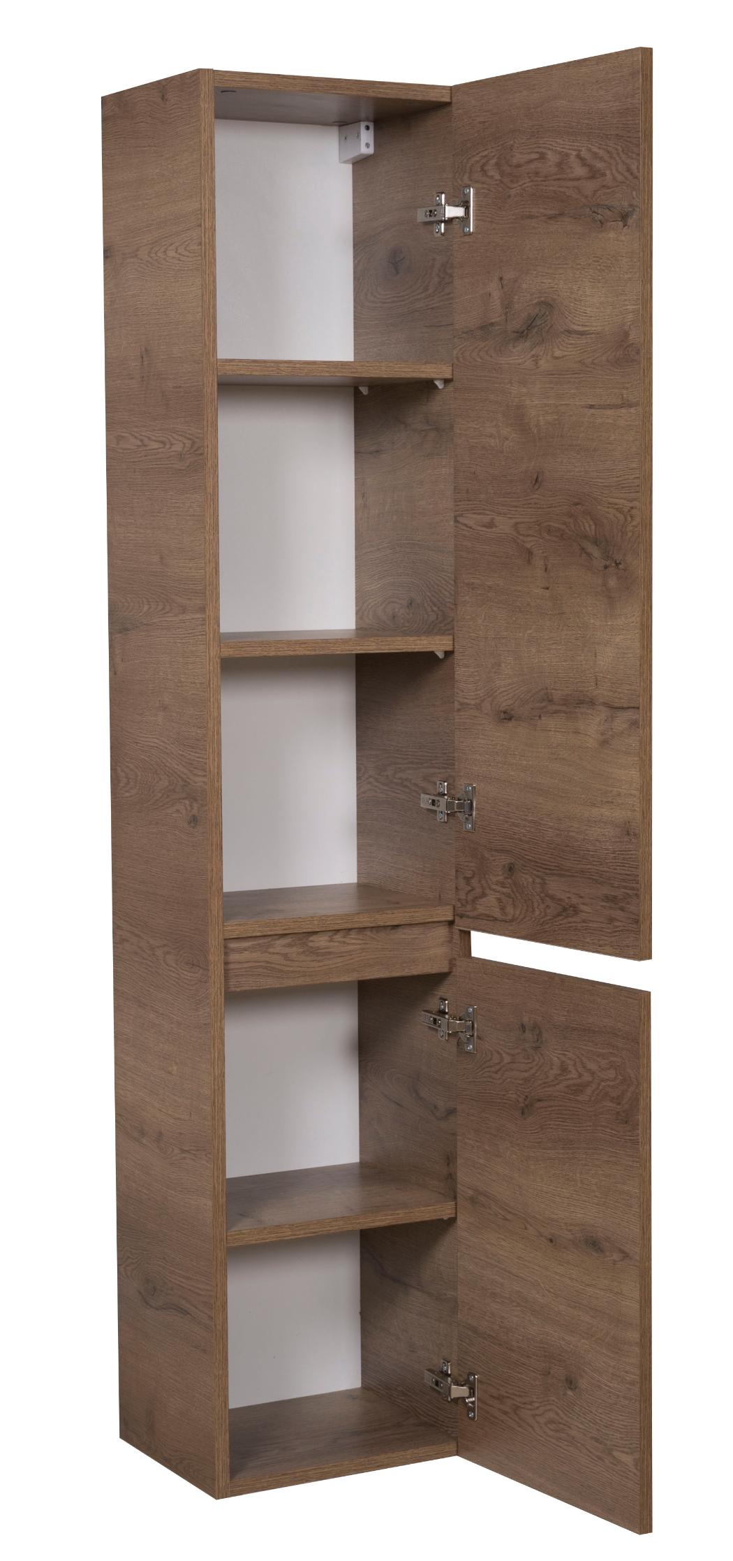 Badkamerkast Finn 165cm Donker Eiken