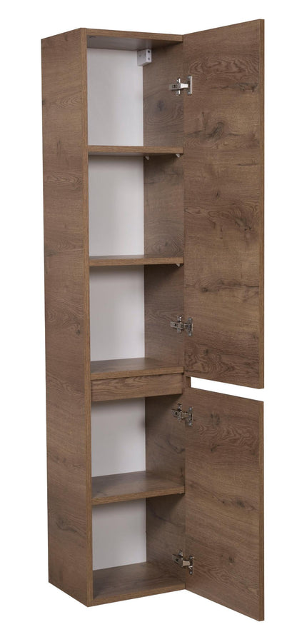 Badkamerkast Finn 165cm Donker Eiken