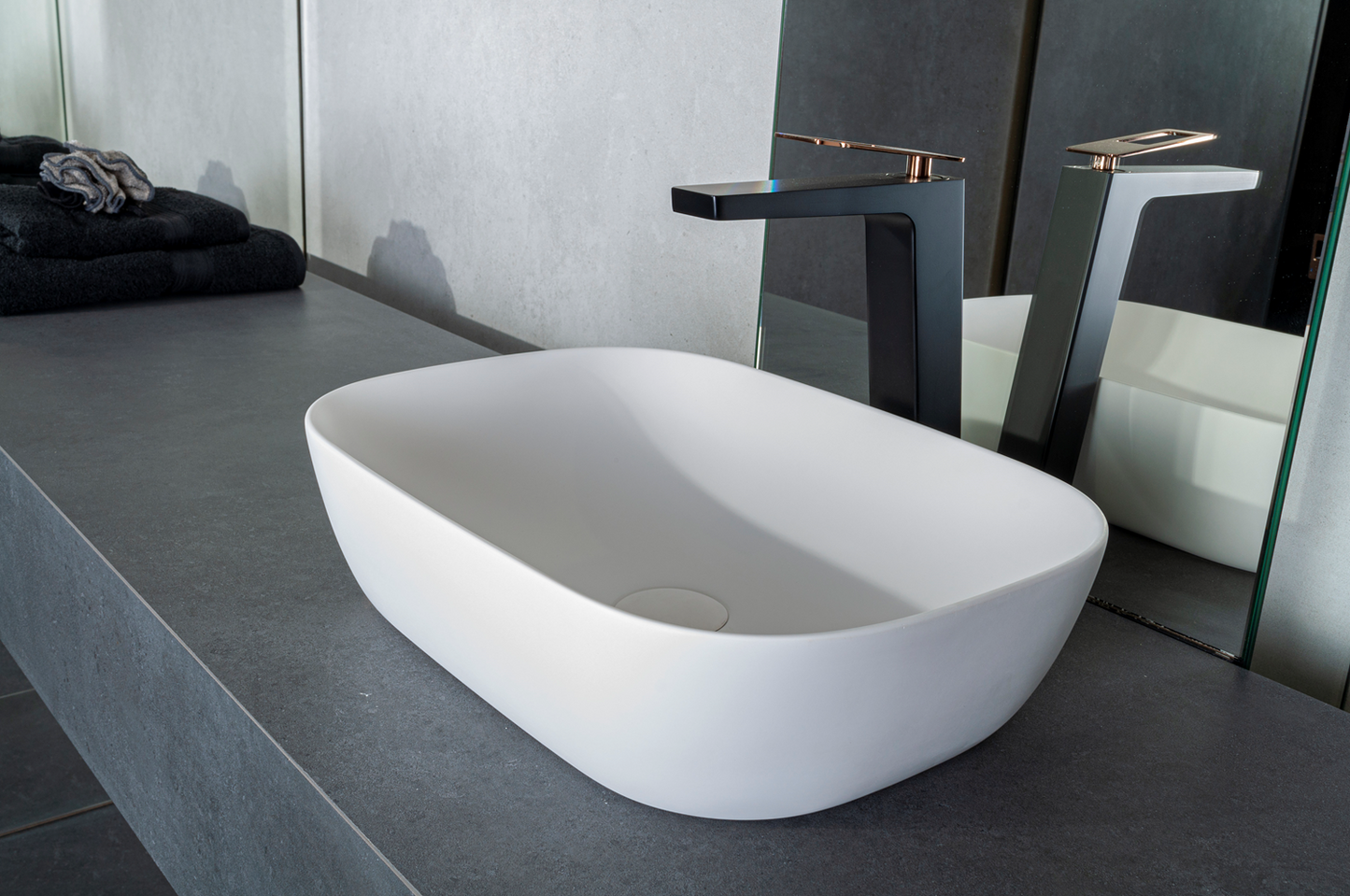 Waskom Maud 46x34x12,2 cm - Wit