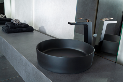 Waskom Tess 39x39x10,8 cm - antraciet