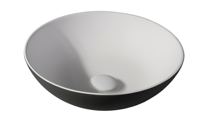 Waskom Sanne 38,5x38,5x13,8 cm - antraciet EXT