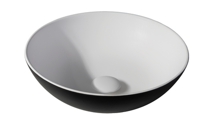 Waskom Sanne 38,5x38,5x13,8 cm - zwart EXT