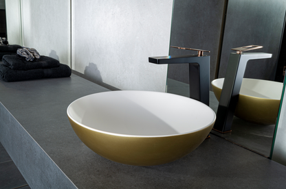 Waskom Sanne 38,5x38,5x13,8 cm - goud EXT