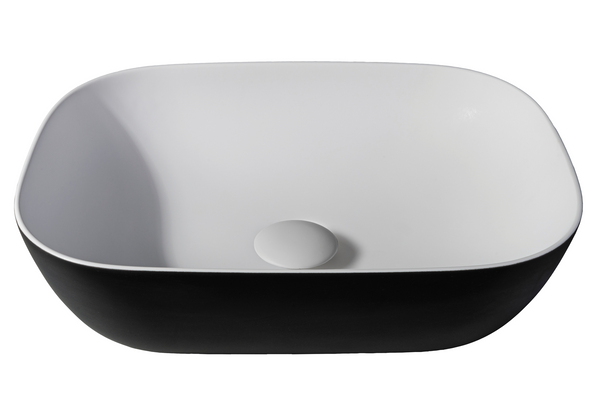 Waskom Maud 46x34x12,2 cm - Zwart EXT