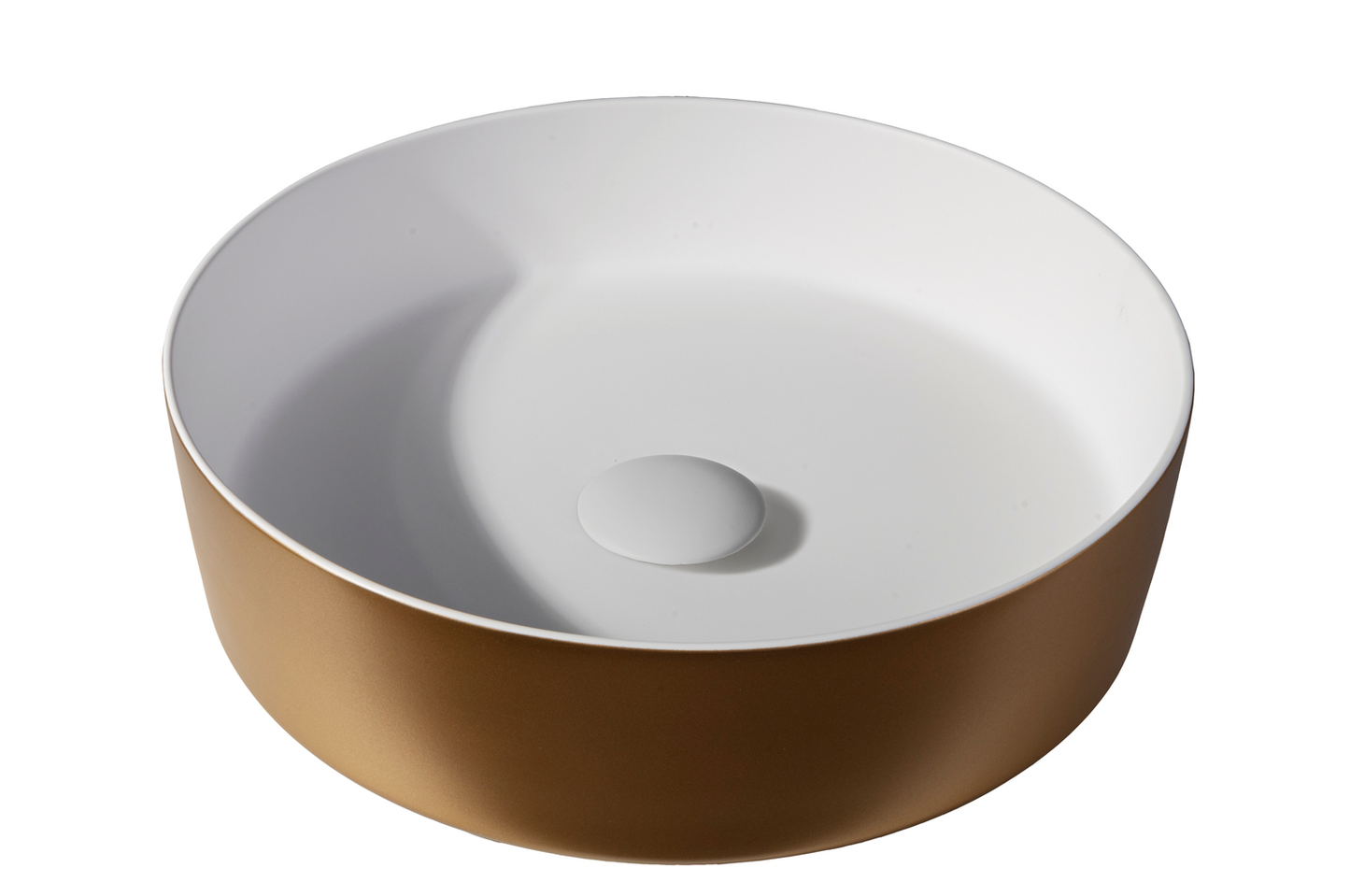 Waskom Tess 39x39x10,8 cm - goud EXT