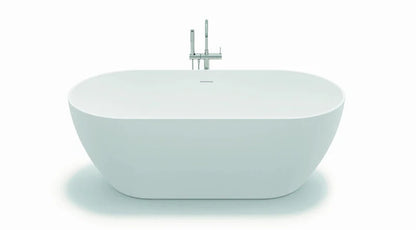 By Goof - Vrijstaand bad Sem wit glans 170x80cm met afvoer en waste