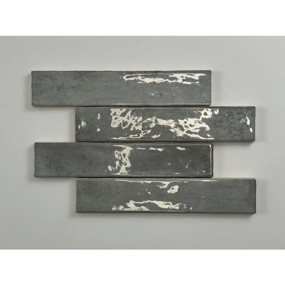 Kalon Grey wandtegel 5x25 glans