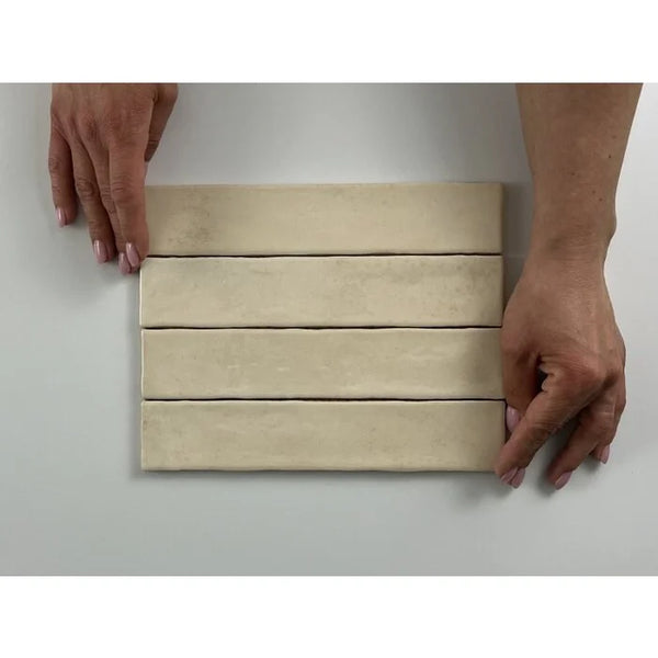 Kalon Ivory wandtegel 5x25 glans