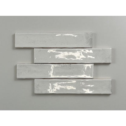 Kalon White wandtegel 5x25 glans