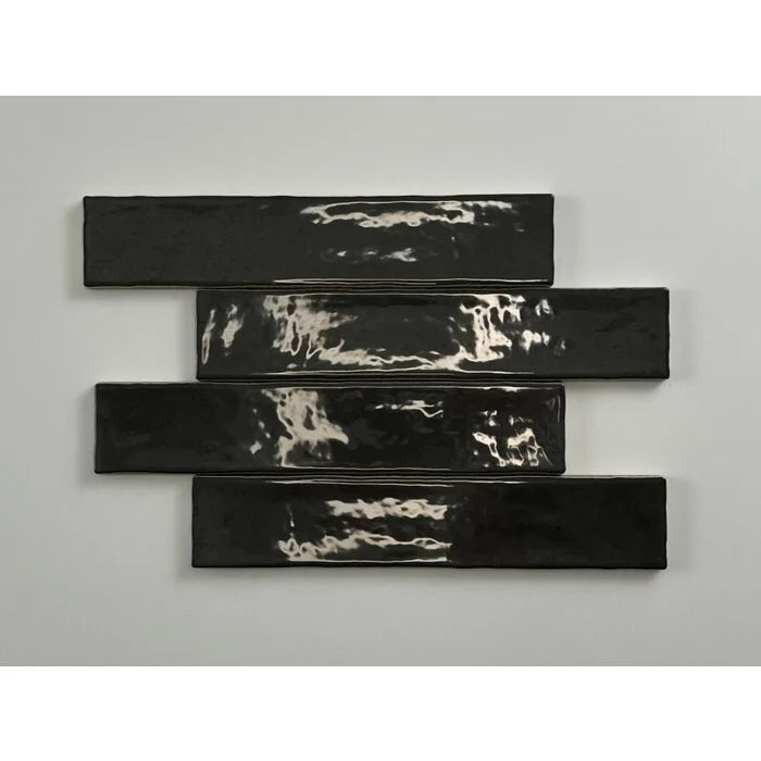 Kalon Anthracite wandtegel 5x25 glans