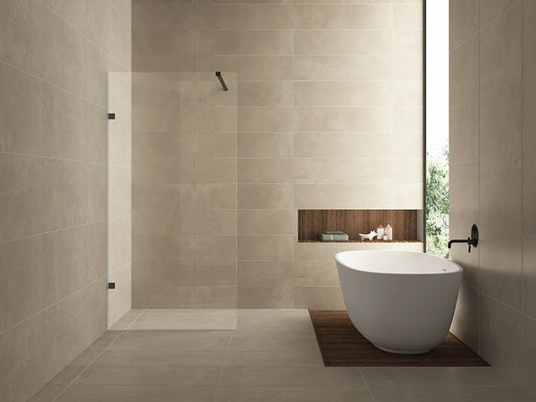 Less inloopdouche 80 x 200 cm Nano helder glas/mat zwart Wiesbaden