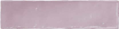 Wandtegel Moos Pink handvorm 6,5x26 glans