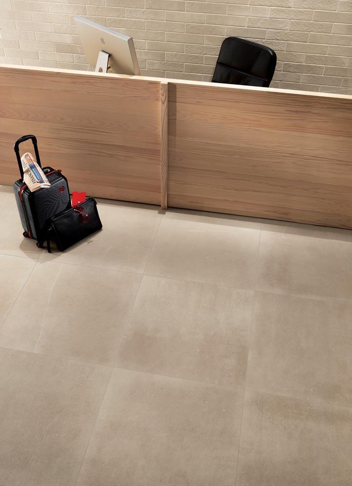 Maku Sand 80x80 rett vloertegels / wandtegels