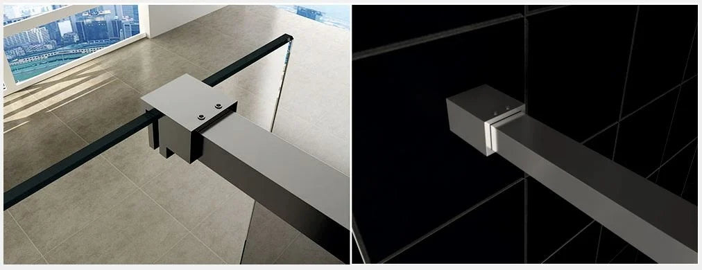 Less inloopdouche 120 x 200 cm nano helder glas/chroom Wiesbaden