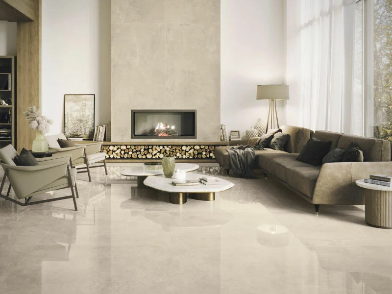 Vloertegel Concept Cream gepolijst 120x120 rett