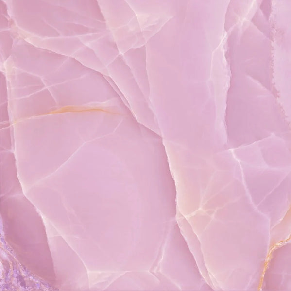 Vloertegel Onyx Rose polished 120x120 rett