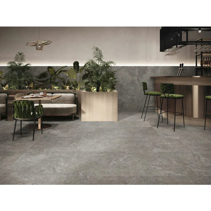 Vloertegel Stoneland Grey mat 80x80 rett