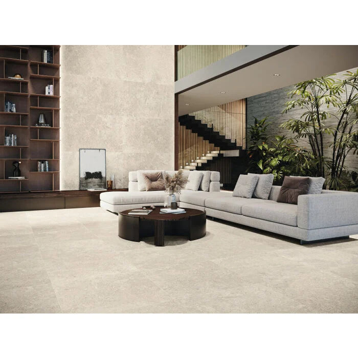 Vloertegel Stoneland Ivory mat 80x80 rett