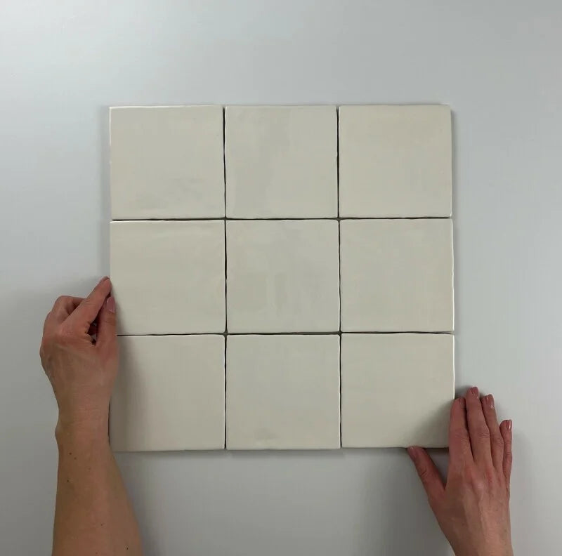 Oud Hollandse witjes Ivoor 13x13