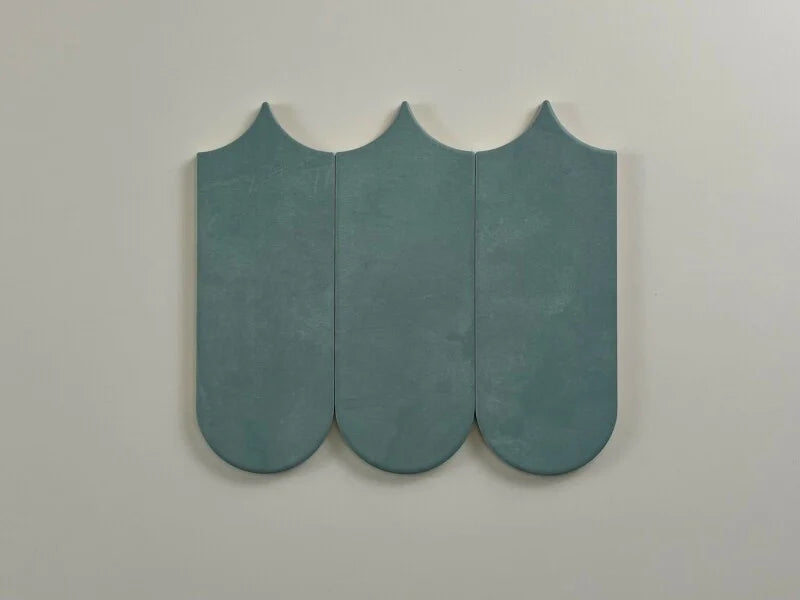 Wandtegel Alure Aqua visschub 8x21,5