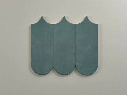 Wandtegel Alure Aqua visschub 8x21,5