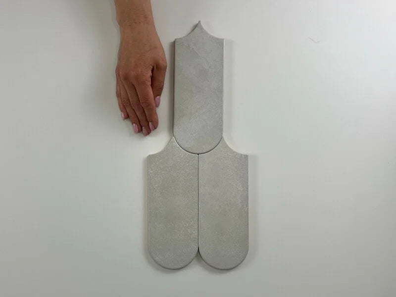 Wandtegel Alure Pearl visschub 8x21,5