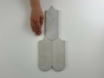 Wandtegel Alure Pearl visschub 8x21,5