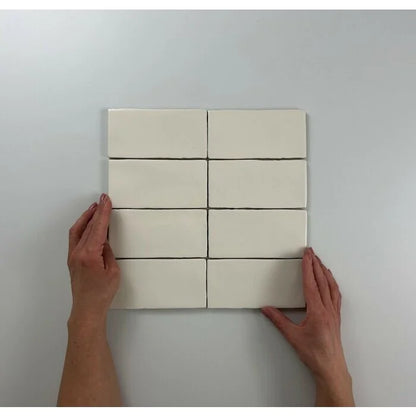 Atlas Ivory Mate 7,5x30 wandtegels