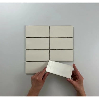 Atlas Ivory Mate 7,5x30 wandtegels