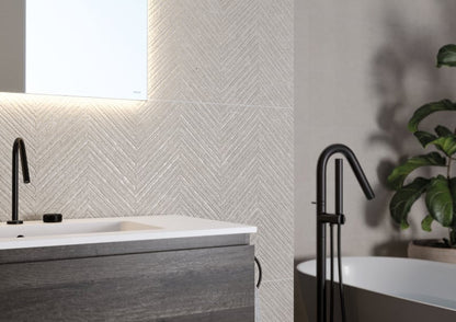 Wandtegel Borneo Pearl Arrow decor 60x120 rett