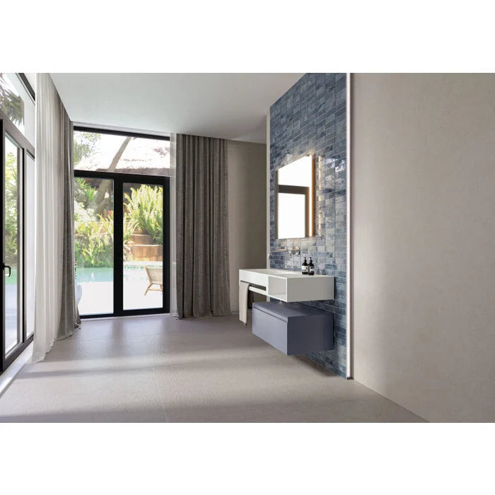 Vloertegel Borneo White 120x280 rett